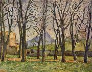 Paul Cezanne Jas de Bouffan oil painting on canvas